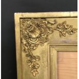 19th Century English School. A Gilt Composition Frame, with inset glass, 29.25" x 20.5" (rebate).