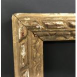 19th Century English School. A Carved Giltwood Frame, 17.25" x 11.5" (rebate).