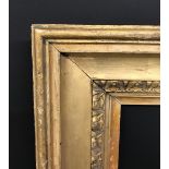 19th Century English School. A Gilt Frame, 22" x 14.5" (rebate).