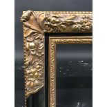 20th Century English School. A Gilt and Black Frame, 40" x 30" (rebate).