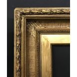 19th Century English School. A Gilt Composition Frame, 42" x 24" (rebate).