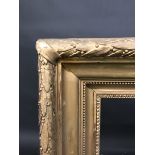 19th Century English School. A Gilt Composition Frame, 53.5" x 33.5" (rebate).