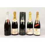 LAURENT-PERRIER, 2006, One Bottle, boxed; together with four bottles of Champagne, various makers (