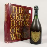 DOM PERIGNON, 1964, One Bottle; together with The Great Book of Wine.