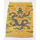 A GOOD QUALITY CHINESE KESI WALL HANGING, 39in x 26in.