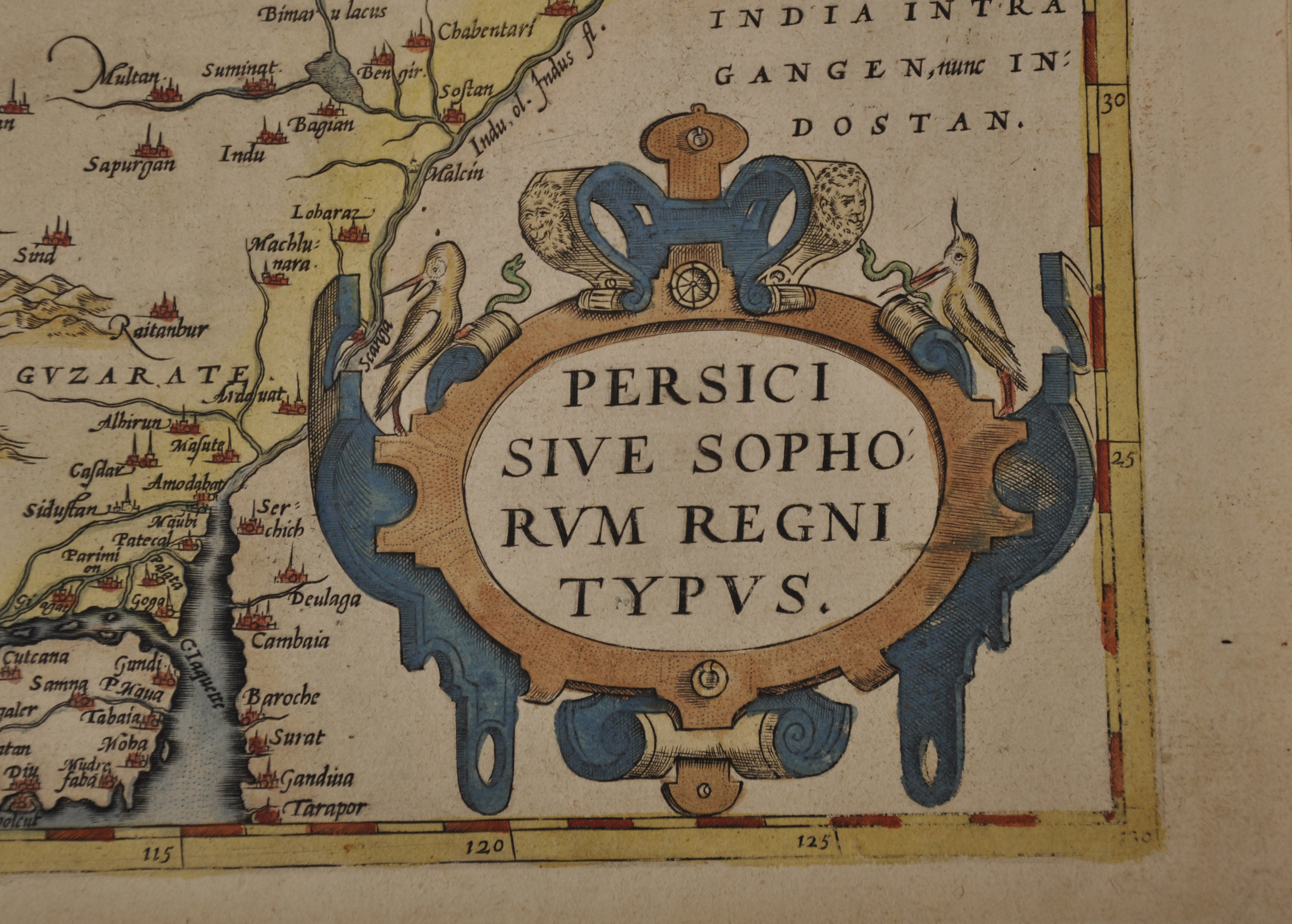 17th Century Dutch School. "Persici Sive Sophorum Regni Typus", A Map of the Persian Empire, - Image 3 of 4