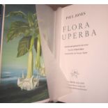 [NATURAL HISTORY] JONES (Paul) Flora Superba, lge folio, col. illus., signed, 267/406 copies, half