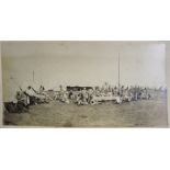 PANTASCOPIC PHOTOGRAPHS, 2 x 19th c. of a military camp (2).