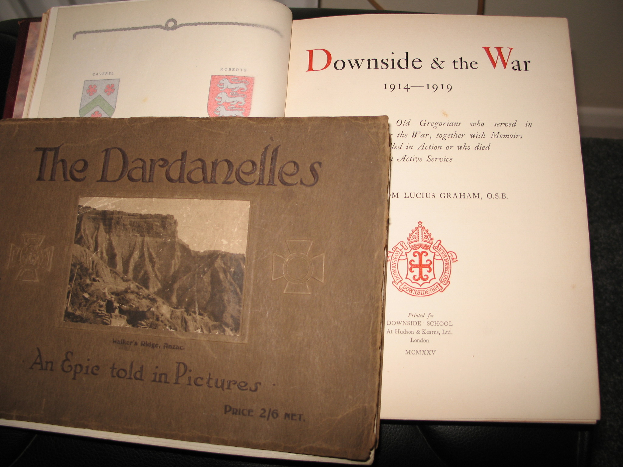 [WWI] The Dardenelles. An Epic Told in Pictures, obl. 4to, photo illus., card covers, L., n.d.;