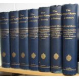 [NAVY] LAIRD CLOWES (Sir W.) et alia, The Royal Navy, A History, 7 vols., 4to, profusely illus.,