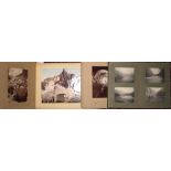 PHOTOGRAPHY / SWITZERLAND: two albums of photographs and 8 loose images mounted on card.