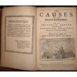 [ALLESTREE (R.)] The Causes of the Decay of Christian Piety, 8vo, with vignette on title, license