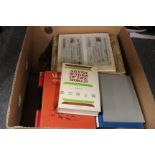 COINS & BANKNOTES, a coll’n of reference books, monographs, etc. (1 box).