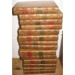 [BINDINGS] New and General Biographical Dictionary, 14 (of 15) vols., 8vo, contemp. sprinkled calf