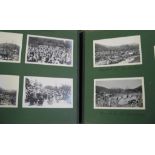 NORTH AFRICA / EUROPE: album of 192 snapshot photos of Algiers, Switzerland & Italy. Ca. 1900.
