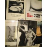 [PHOTOGRAPHY] sm. coll'n of photo essays, nudes by Bill Brandt, Helmut Newton et al (5).