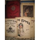 [FRENCH SATIRE, etc.] q. of periodicals etc., incl. "L'Assiette au Beurre," & illus. works by