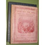 [THACKERAY (W. M.)] The Rose and the Ring, 8vo, plates, text illus., original pink pictorial