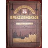 THORNBURY (W.) OLD & NEW LONDON, 6 vols, 4to, illus., pict. cloth gilt (worn), L., ca. 1880 (6).