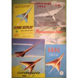FARNBOROUGH AIRSHOW, 5 x 1950's programmes & 1 other (6).