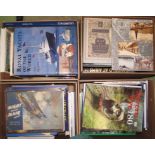 [TRANSPORT] misc. maritime, railway & aviation history (5 boxes).