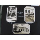 PHOTOGRAPHY / USA: album of 110 snapshots of New York, Harvard, Washington D.C., Atlanta, New