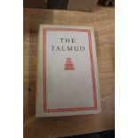 TALMUD (The Babylonian), edited by Epstein, vols 1, 2, 3, 6 + index, 8vo, clo., d.w.’s, L.