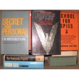 [ESPIONAGE] a good collection of hardback histories, studies, monographs etc. (2 boxes).