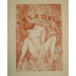 [EROTICA] VERMEYEN (Josephe) artist: Casanova, Funf Episoden, folio, add. pictorial litho title, & 9