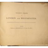 [LONDON] COLNAGHI & CO., PUBLISHERS, Select Views in London and Westminster, obl. 4to, undated title