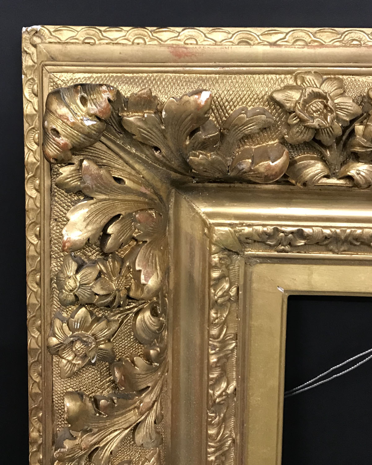 19th Century French School. A Fine Gilt Composition Barbizon Frame, 16" x 10" (rebate).