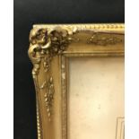 19th Century English School. A Gilt Composition Frame, with inset mount and glass, 23.5" x 18.25" (