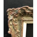 20th Century English School. A Painted Swept Composition Frame, 9.5" x 6.75 (rebate), and another