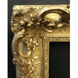 19th Century English School. A Gilt Swept Centres and Corners Composition Frame, 16" x 11" (