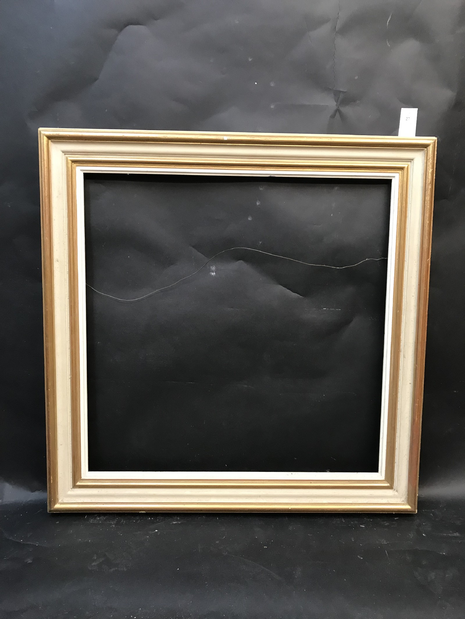 20th Century English School. A Gilt and Painted Frame, 24" x 24" (rebate). - Image 2 of 3