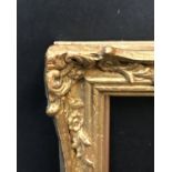 20th Century English School. A Gilt Swept Composition Frame, 11" x 7" (rebate), and four other