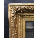 19th Century English School. A Gilt Composition Frame, with inset glass, 28" x 17" (rebate).