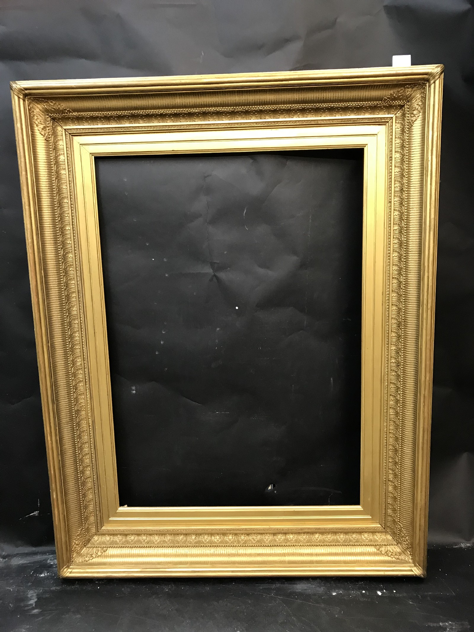 19th Century English School. A Gilt Composition Frame, 38" x 27" (rebate). - Image 2 of 3