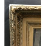 19th Century English School. A Gilt Composition Frame, with inset glass, 20" x 12" (rebate).