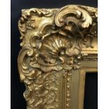 19th Century English School. A Gilt Composition Frame, with Swept Corners, 30" x 25" (rebate).