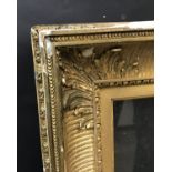 19th Century English School. A Gilt Composition Frame, with inset glass, 25" x 17.25" (rebate).