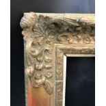 20th Century English School. A Gilt Composition Frame, with Swept and Pierced Centres and Corners,