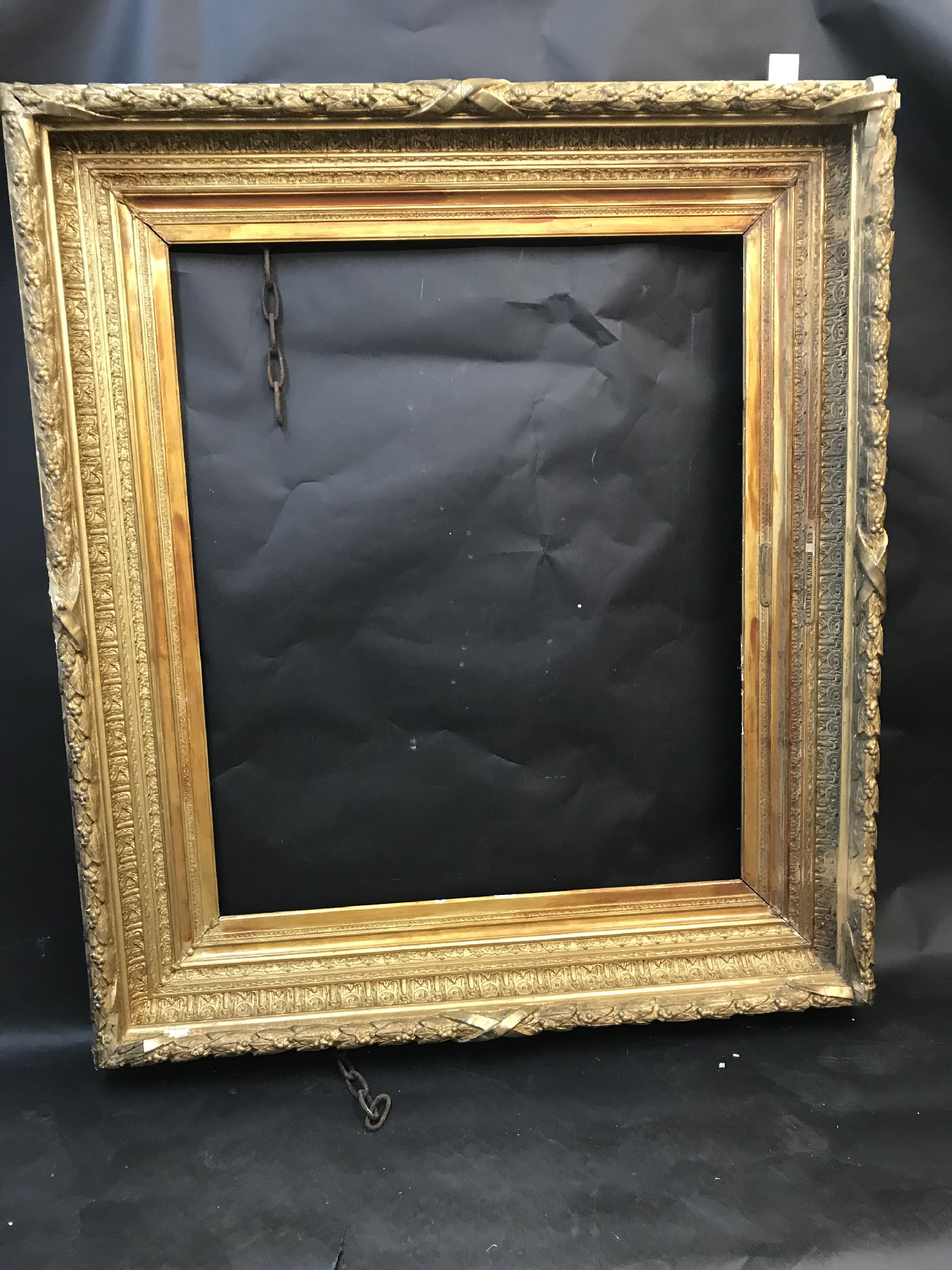 19th Century English School. A Gilt Composition Frame, 43.5" x 36" (rebate). - Image 2 of 3