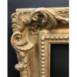 20th Century English School. A Gilt Composition Frame, with Swept Corners, 43.5" x 23.5" (rebate).