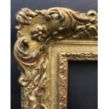 20th Century English School. A Gilt Composition Frame, with Swept Centres and Corners, 42" x 24" (