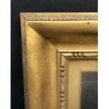 19th Century English School. A Gilt Composition Frame, with inset glass, 7" x 6" (rebate), and the