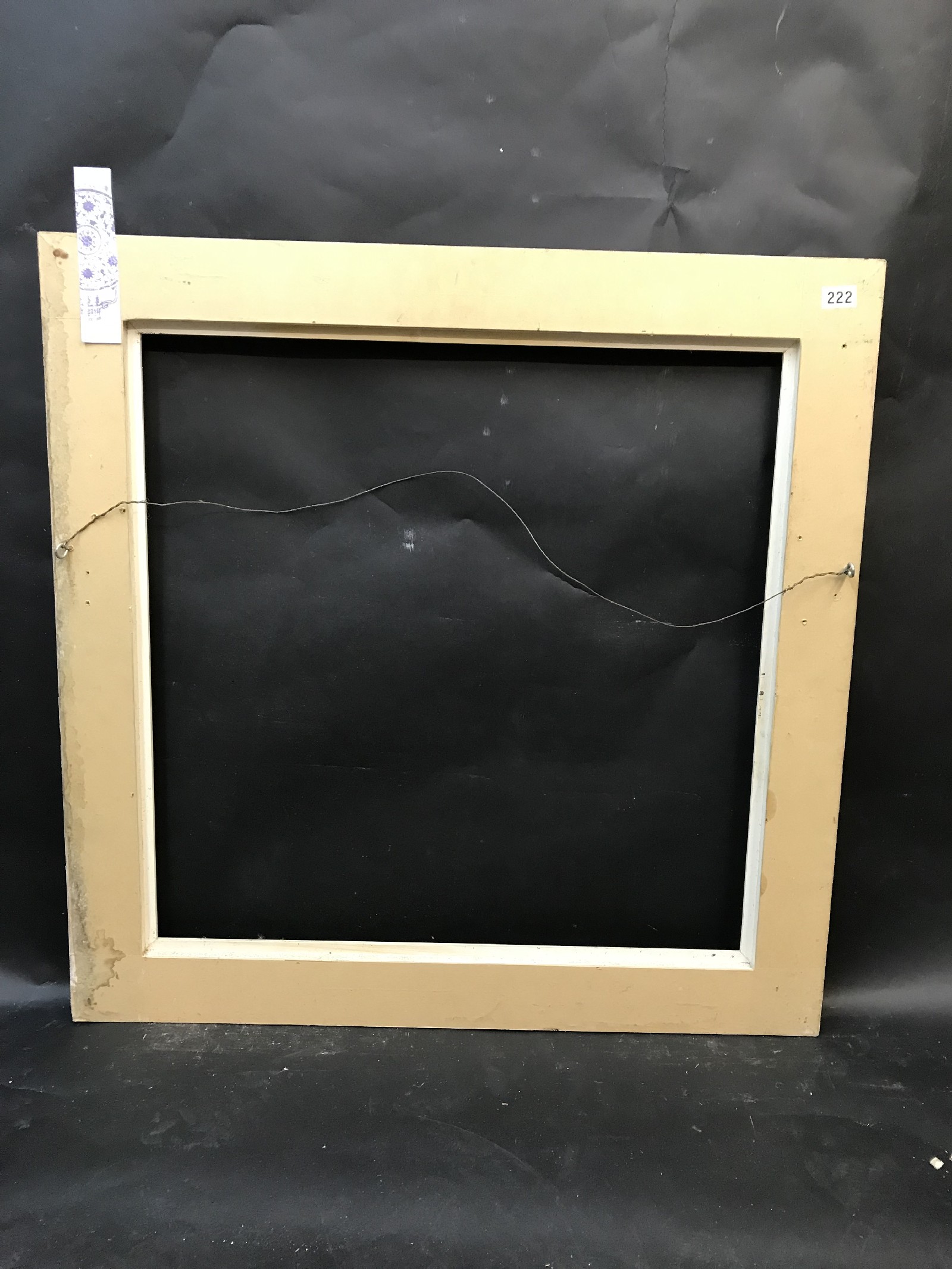 20th Century English School. A Gilt and Painted Frame, 24" x 24" (rebate). - Image 3 of 3