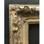 19th Century English School. A Gilt Composition Frame, with Swept Corners, 14" x 11" (rebate).