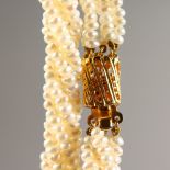 AN H.SAMUEL SEED PEARL ROPE NECKLACE.