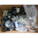 LARGE QTY. CABLES, HIGH QUALITY FITTINGS, MICROPHONE SHOCK MOUNTS ETC.